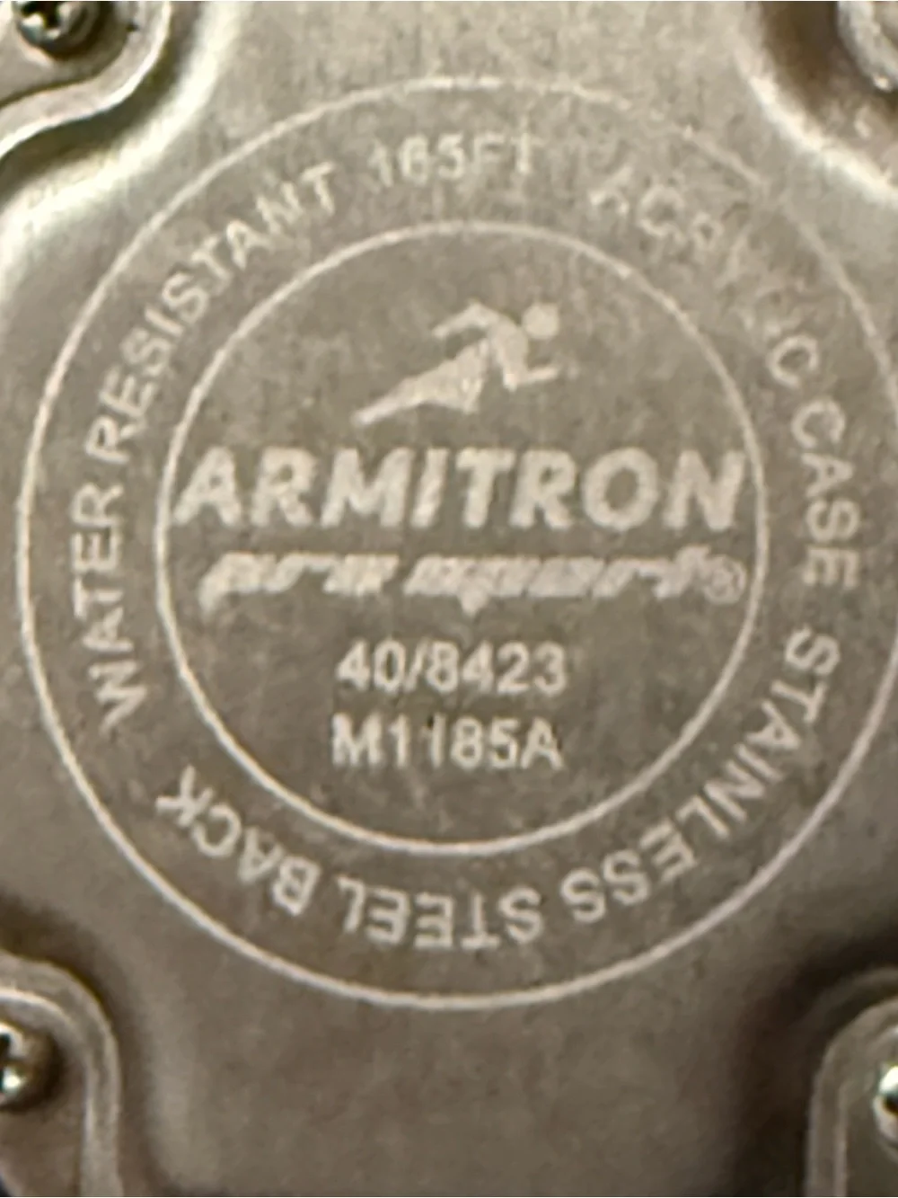 Armitron Sport black digital watch, men’s 42mm working